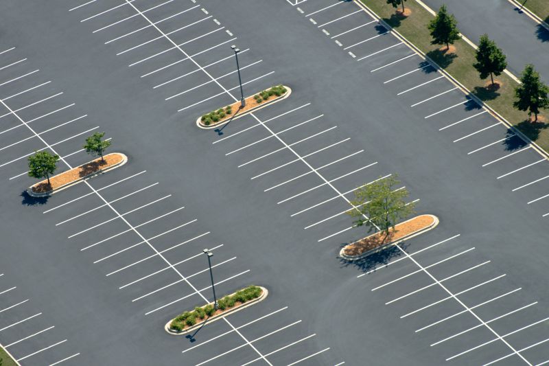 Concrete Parking Lot Paving